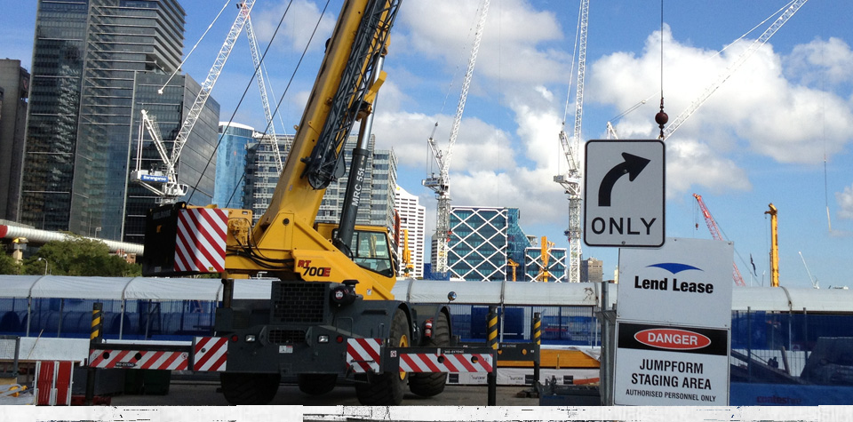 55T Rough Terrain Crane