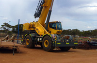 Crane Hire - Grove RT760E